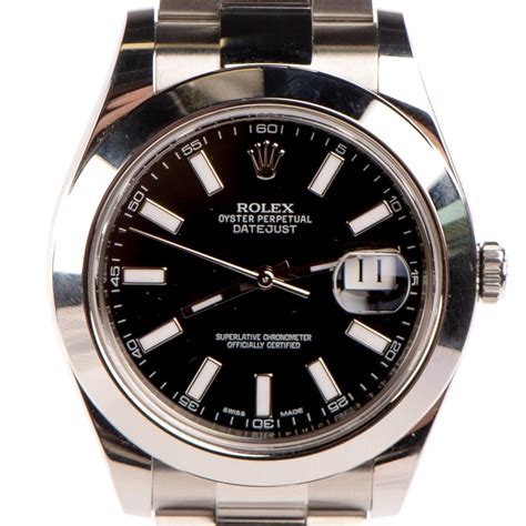 Rolex Oyster steel watches